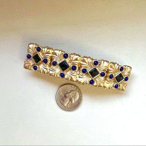 Beautiful vintage barrette by Gerard Yosca